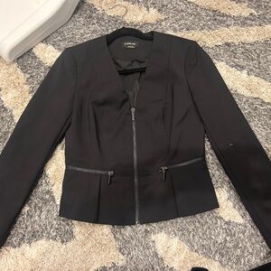 Bebe- peplum blazer- size 4 - like new